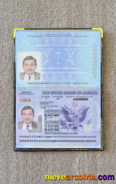 USA passport 2020-2023 photolook